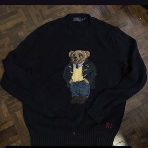 POLO BEAR KITTED SWEATER